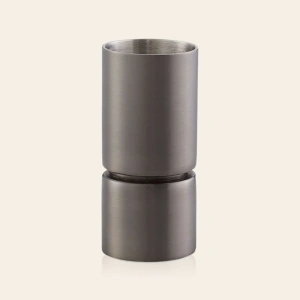 this is an image by the empty space that deals in premium home décor items online in India. The is an image of barware product of the empty spaces. The product is stainless steel peg measurer which is made in India.