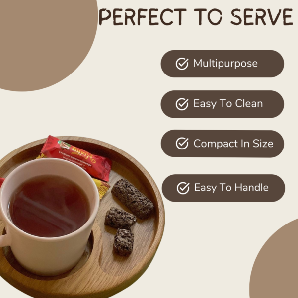 Wooden Tea Platter - Image 3