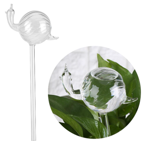 The Empty Space Self Watering Globe for Plants | Clear Glass Watering Bulb | Automatic Plant Waterer for Indoor & Outdoor Pots | Home Garden Accessory | Gift for Plant Lover