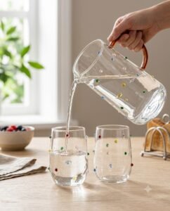 Confetti Glass Jug Set